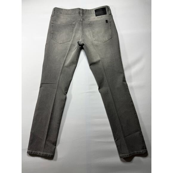 Buffalo David Bitton Men's Ash-X Slim Stretch Gray Denim Jeans - Size 30x29.5 - Picture 2 of 8